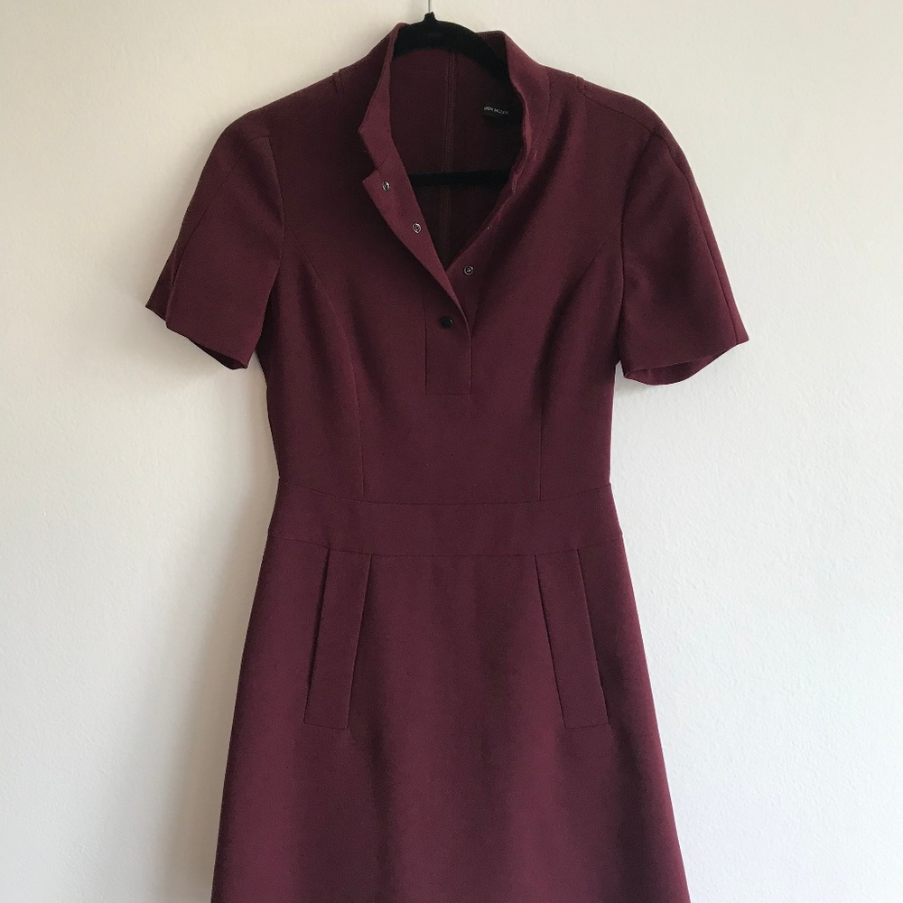 Karen Millen Eggplant Dress, Size 6